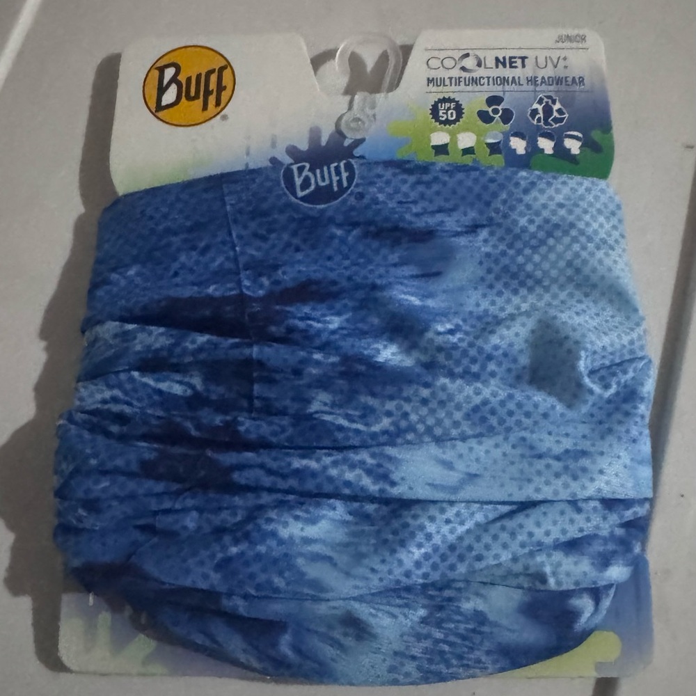 Buff Kids CoolNet UV Blue Headwear